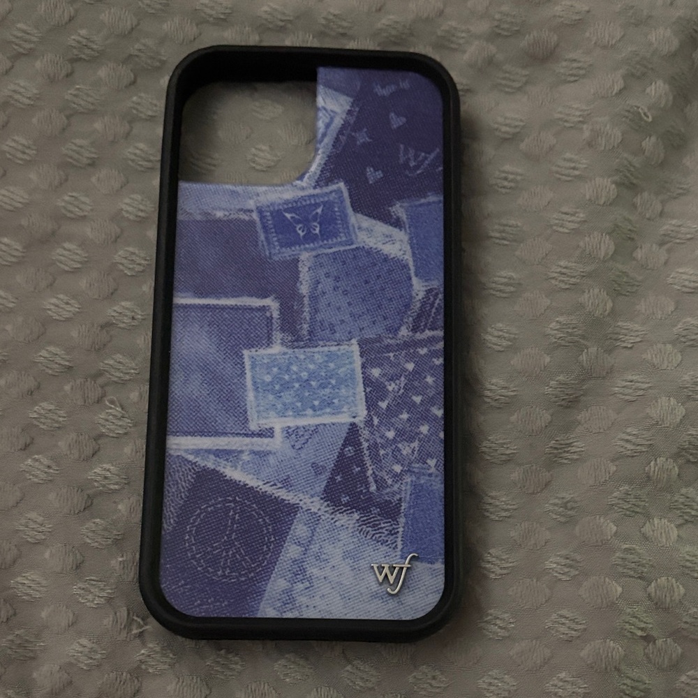 Wildflowers Blue Patchwork Phone Case